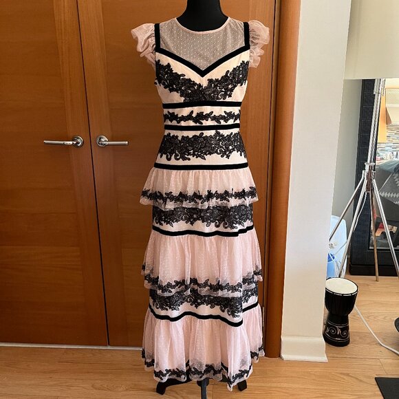 dusty blue and gold dress A-line Spaghetti Strap Lace Prom Color:TILE Polyester Details wrap_around boohoo Women's Petite Slinky